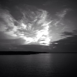 Sunset at Joe Pool Lake